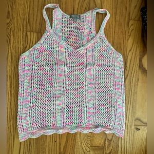 Never-worn, lightweight sweater material